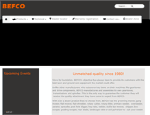 Tablet Screenshot of befco.com
